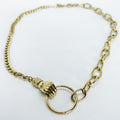 Collier Main et Cercles / Tresse et Chaîne