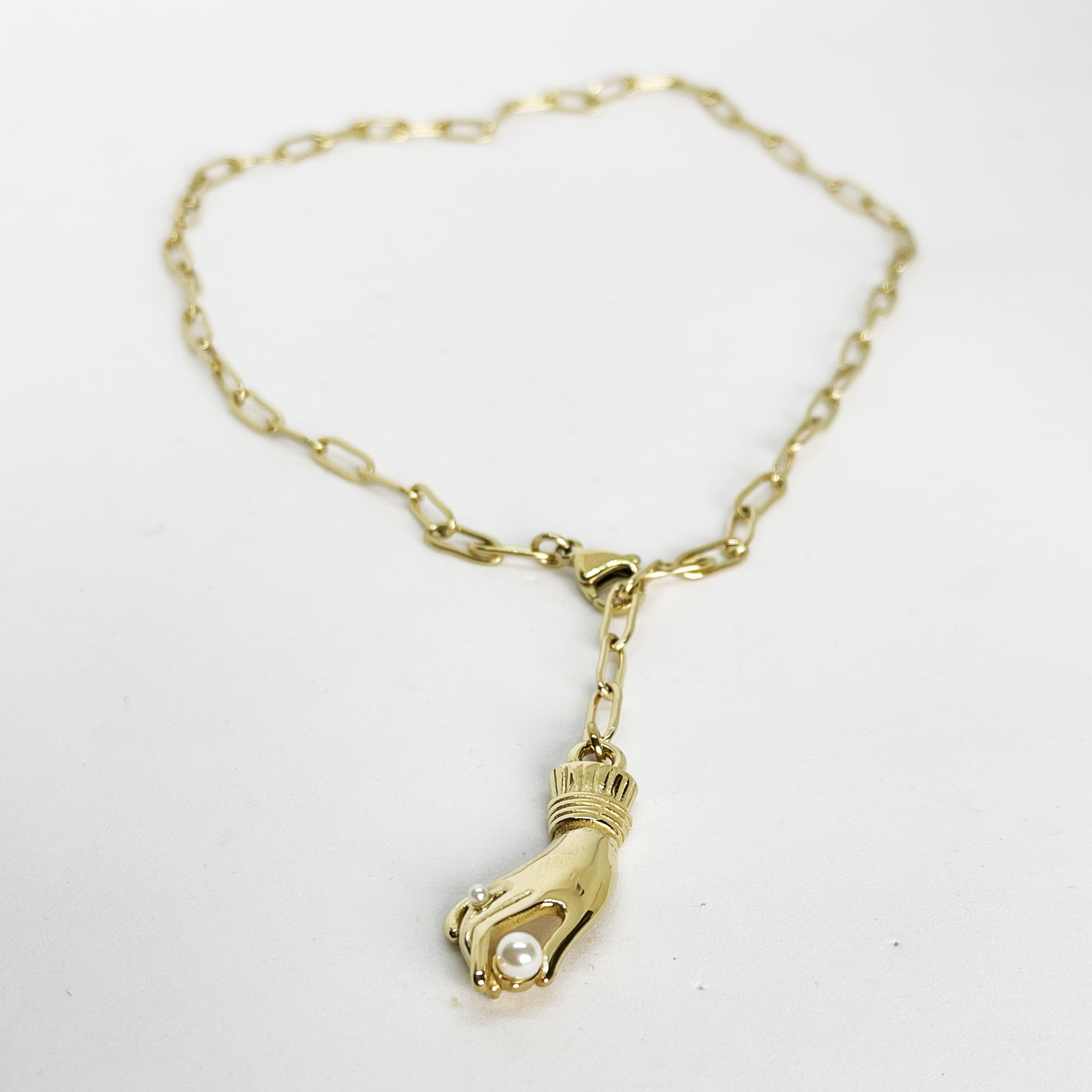 Collier Main Perle