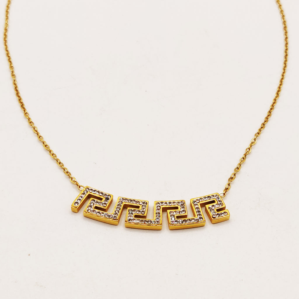 Collier Motif V Luxe