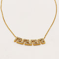Collier Motif V Luxe