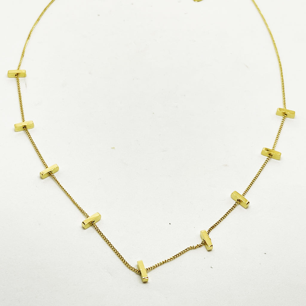 Collier Multi Barres Simple