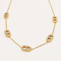 Collier Multi CD Luxe Cristaux Simple