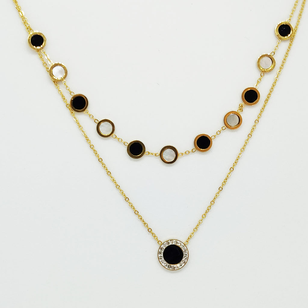 Collier Multi Cercles Romain