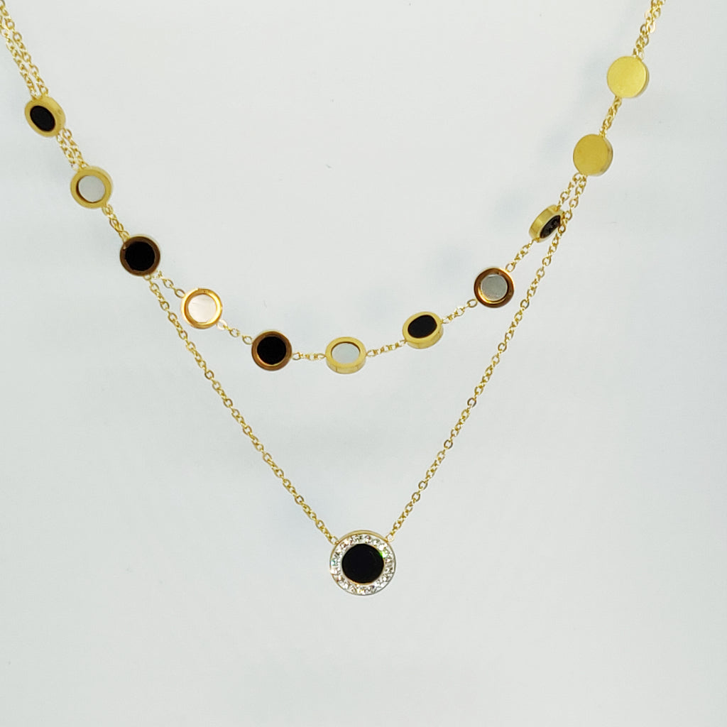 Collier Multi Cercles Romain