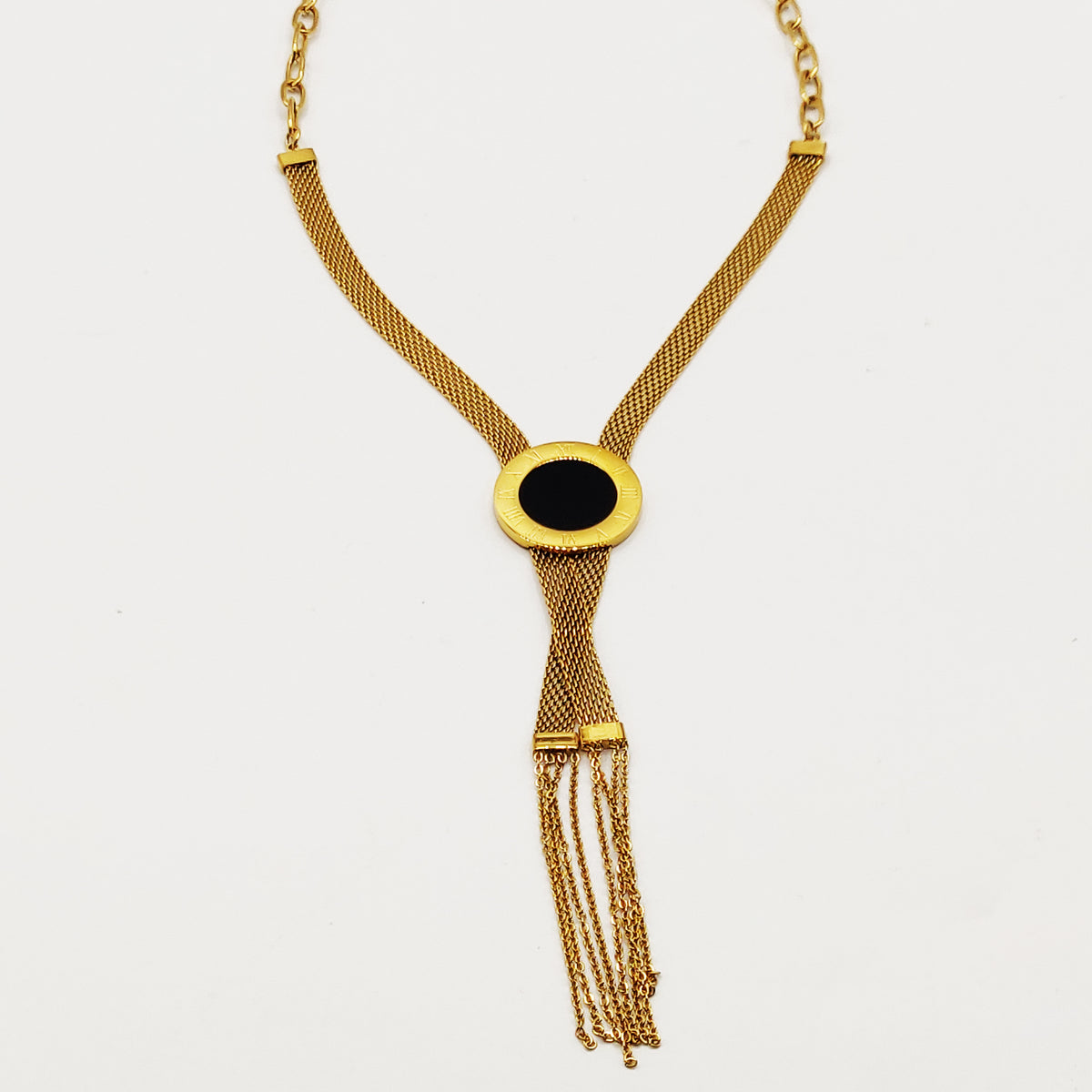 Collier Multi Chaînes Croisées Romain Luxe