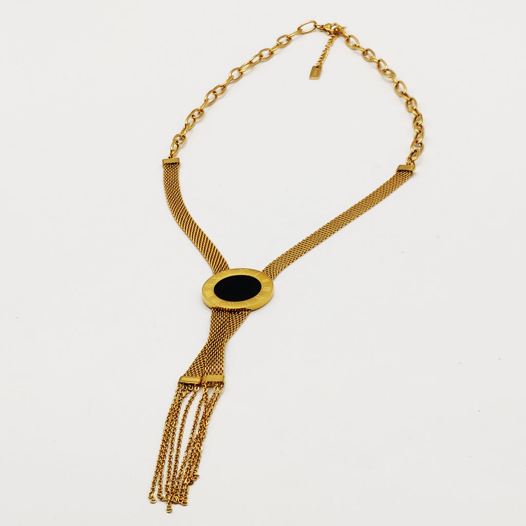 Collier Multi Chaînes Croisées Romain Luxe