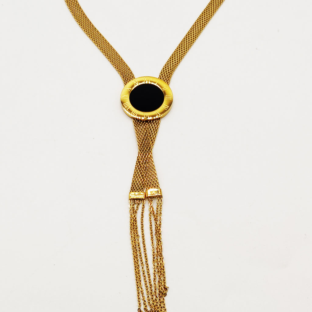 Collier Multi Chaînes Croisées Romain Luxe