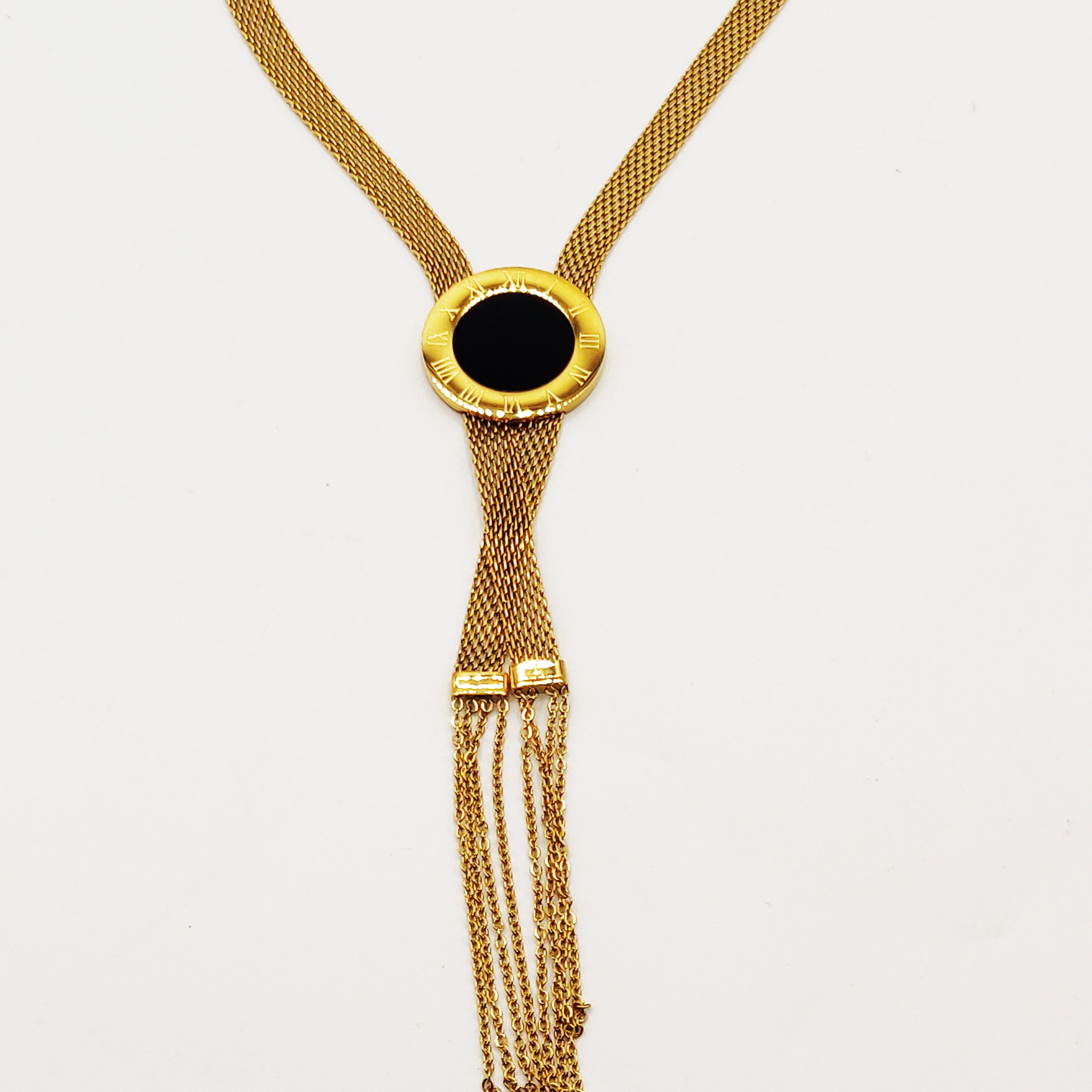 Collier Multi Chaînes Croisées Romain Luxe