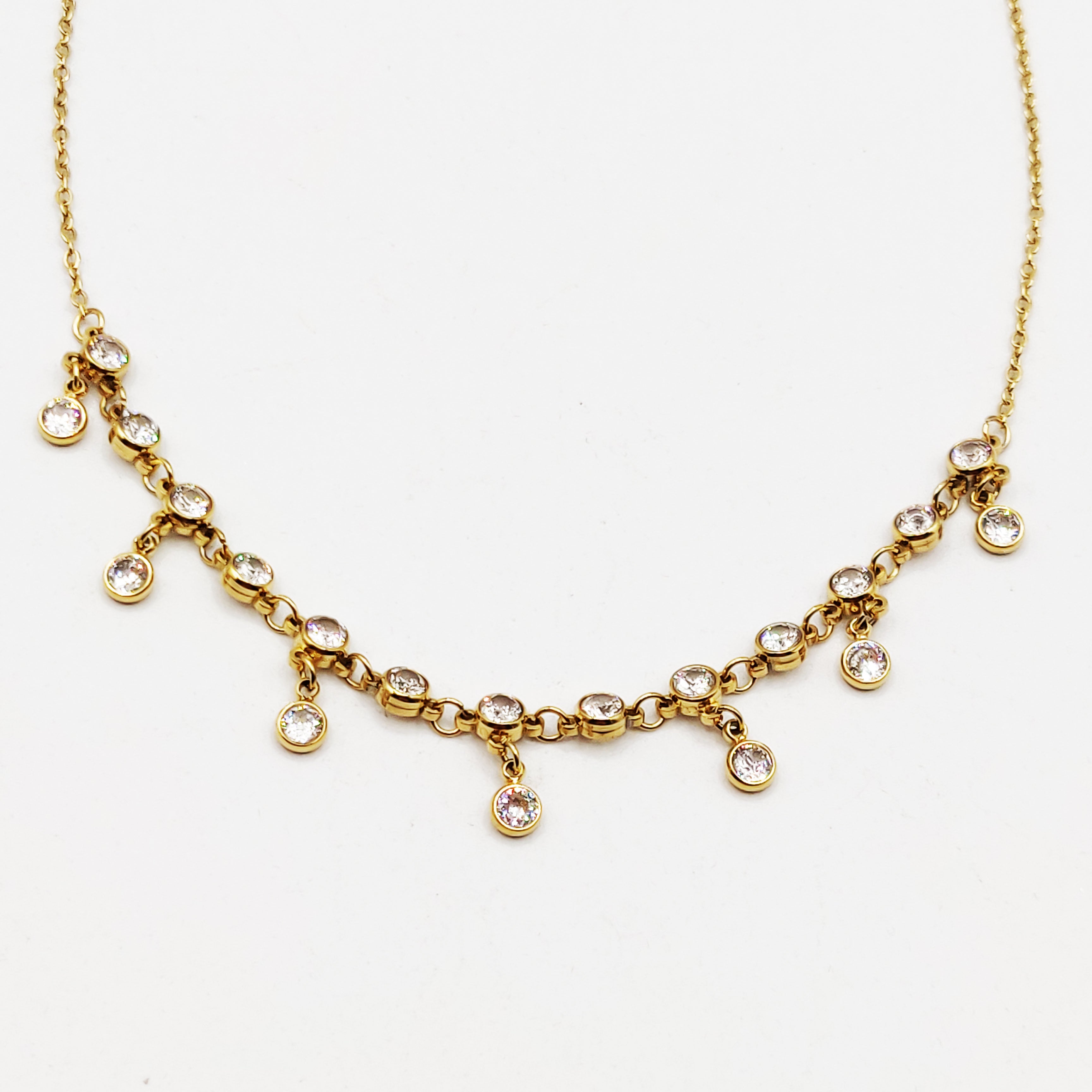 Collier Multi Cristaux Luxe