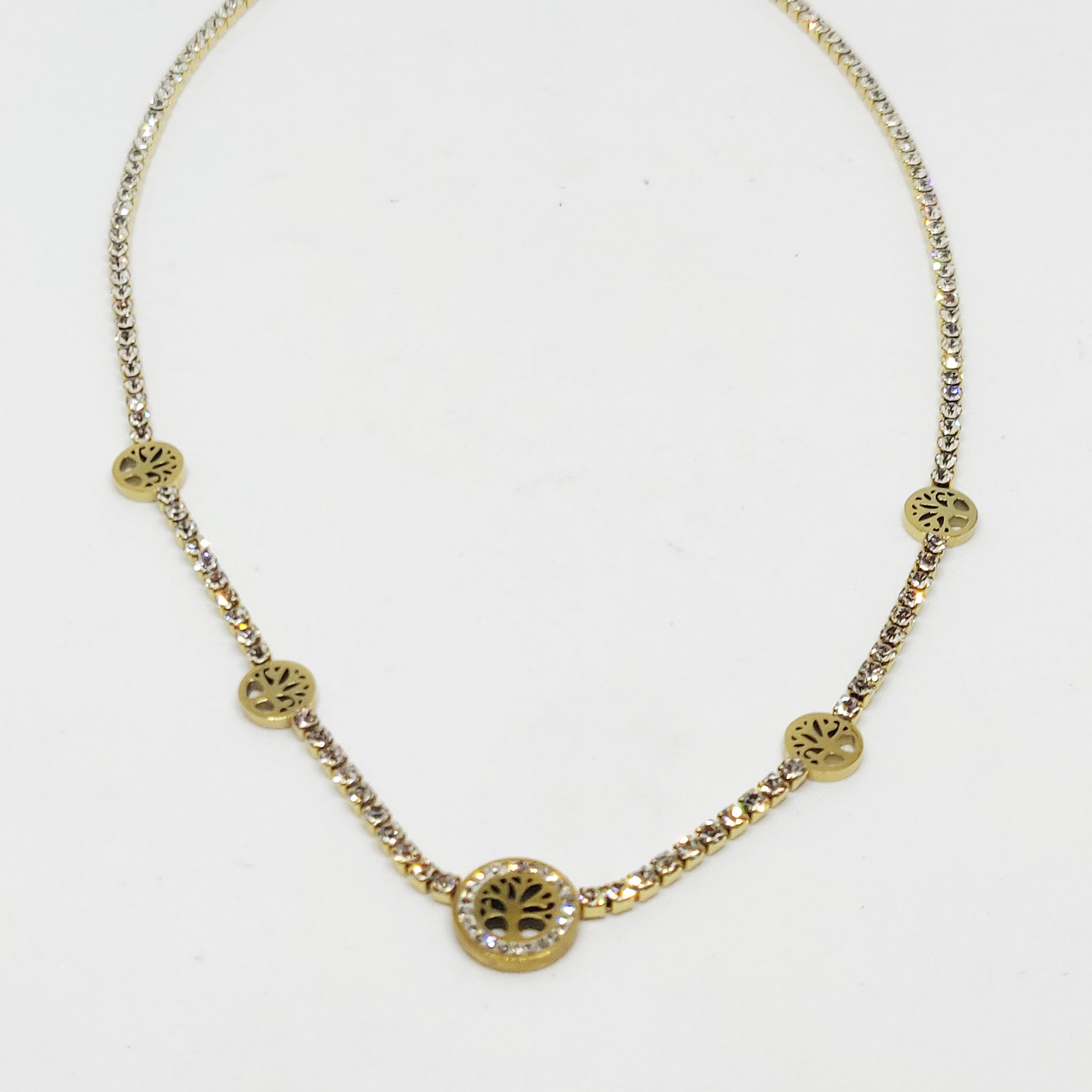 Collier Multi Eden Luxe Chaîne Cristaux