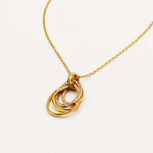 Collier Multi Gouttes Emmêlées Luxe