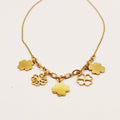 Collier Multi Grands Trèfles Luxe