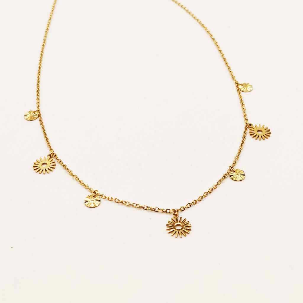 Collier Multi Soleils Simple