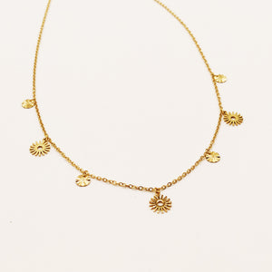 Collier Multi Soleils Simple