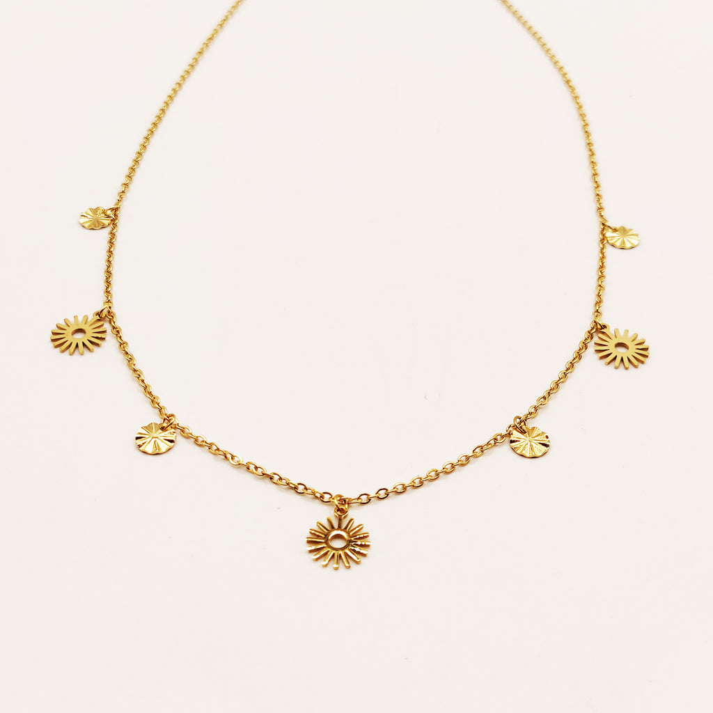 Collier Multi Soleils Simple
