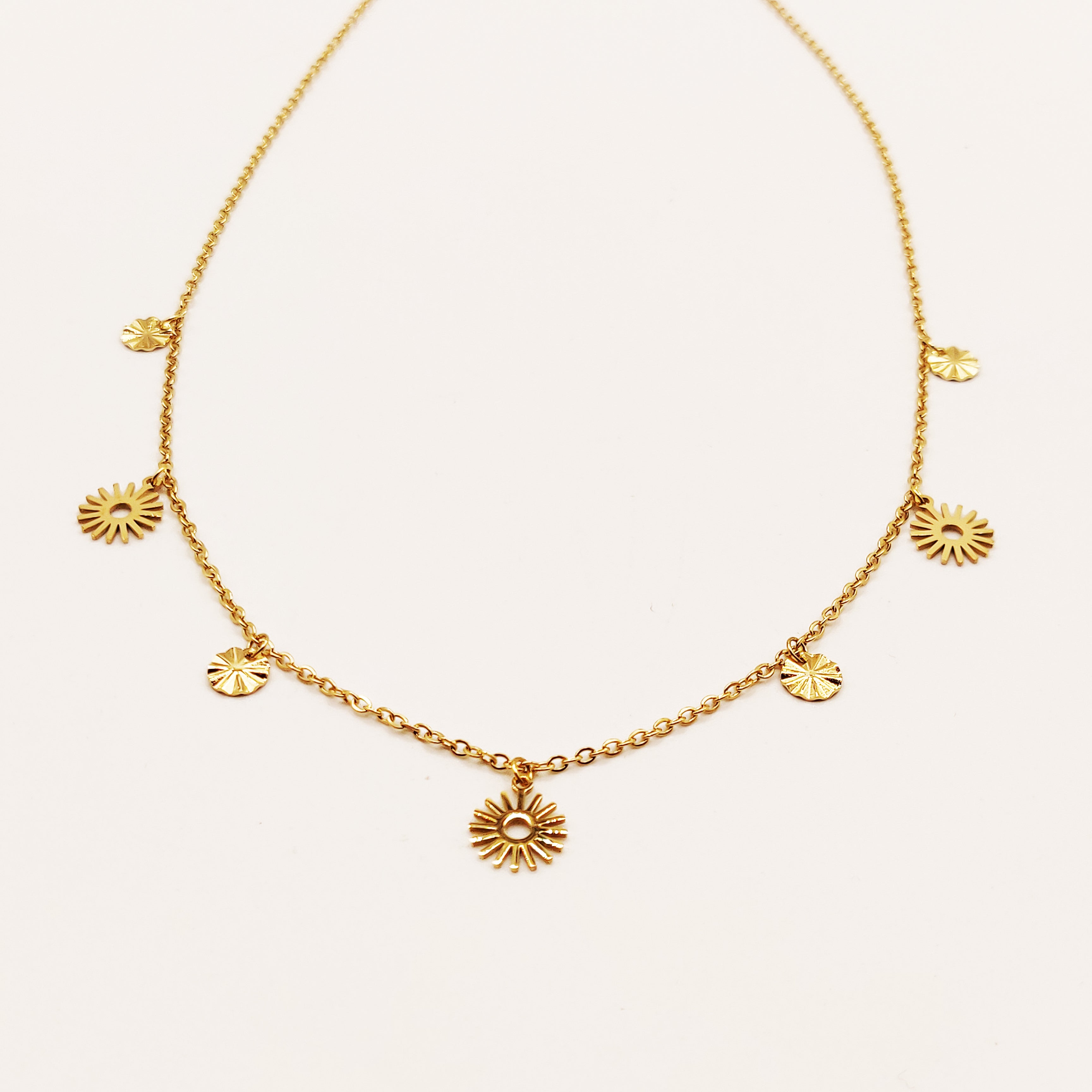 Collier Multi Soleils Simple