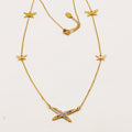 Collier Multi X Luxe Cristaux