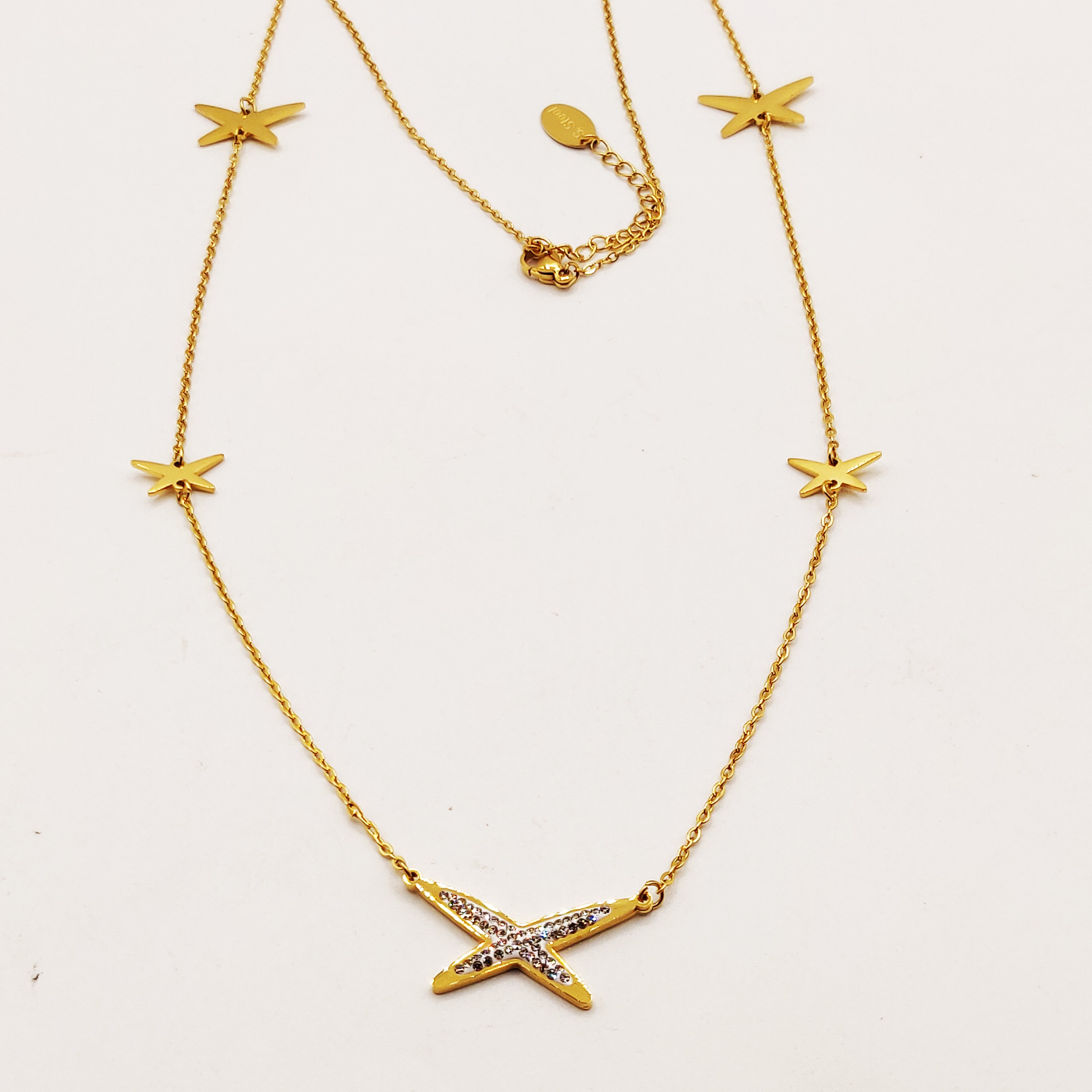 Collier Multi X Luxe Cristaux