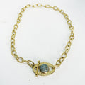 Collier Oeil Bleu Luxe