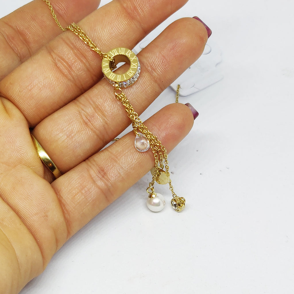 Collier Romain 4 Pendentifs