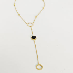 Collier Romain Long 3 Cercles