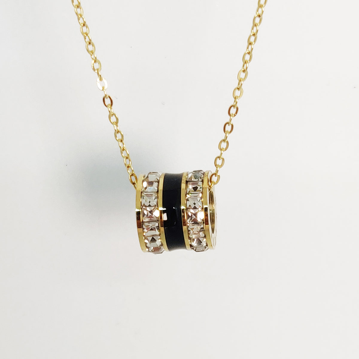 Collier Romain Roue Cristaux