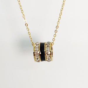Collier Romain Roue Cristaux