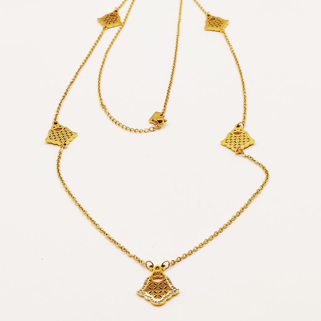 Collier / Sautoir Grandes Mains de Fatma Luxe