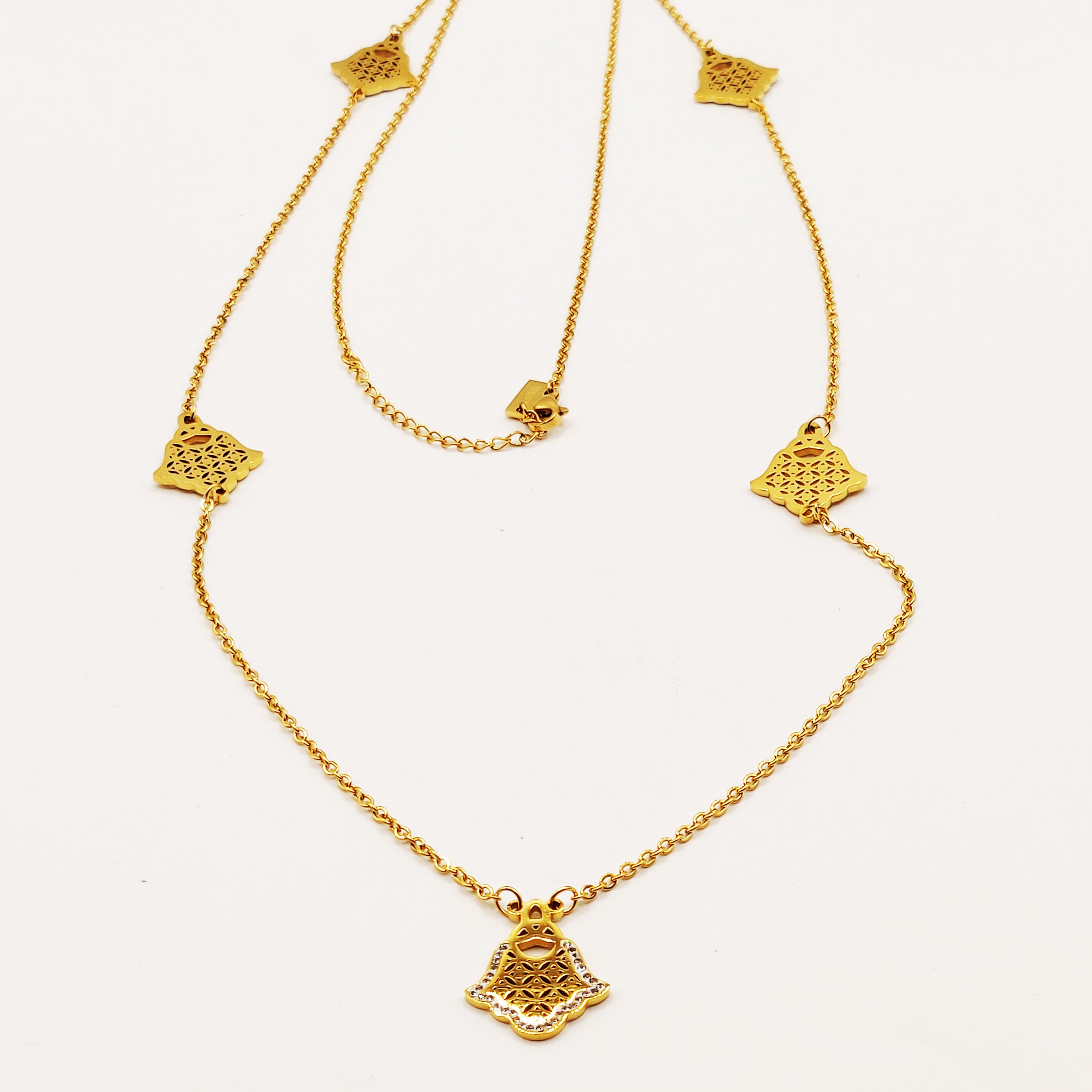 Collier / Sautoir Grandes Mains de Fatma Luxe