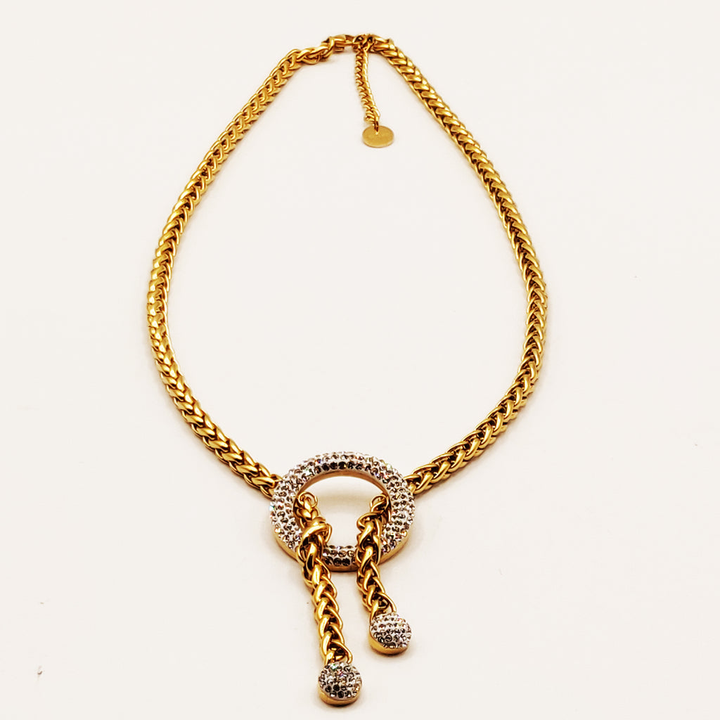 Collier Torsade Cercle Fashion Luxe
