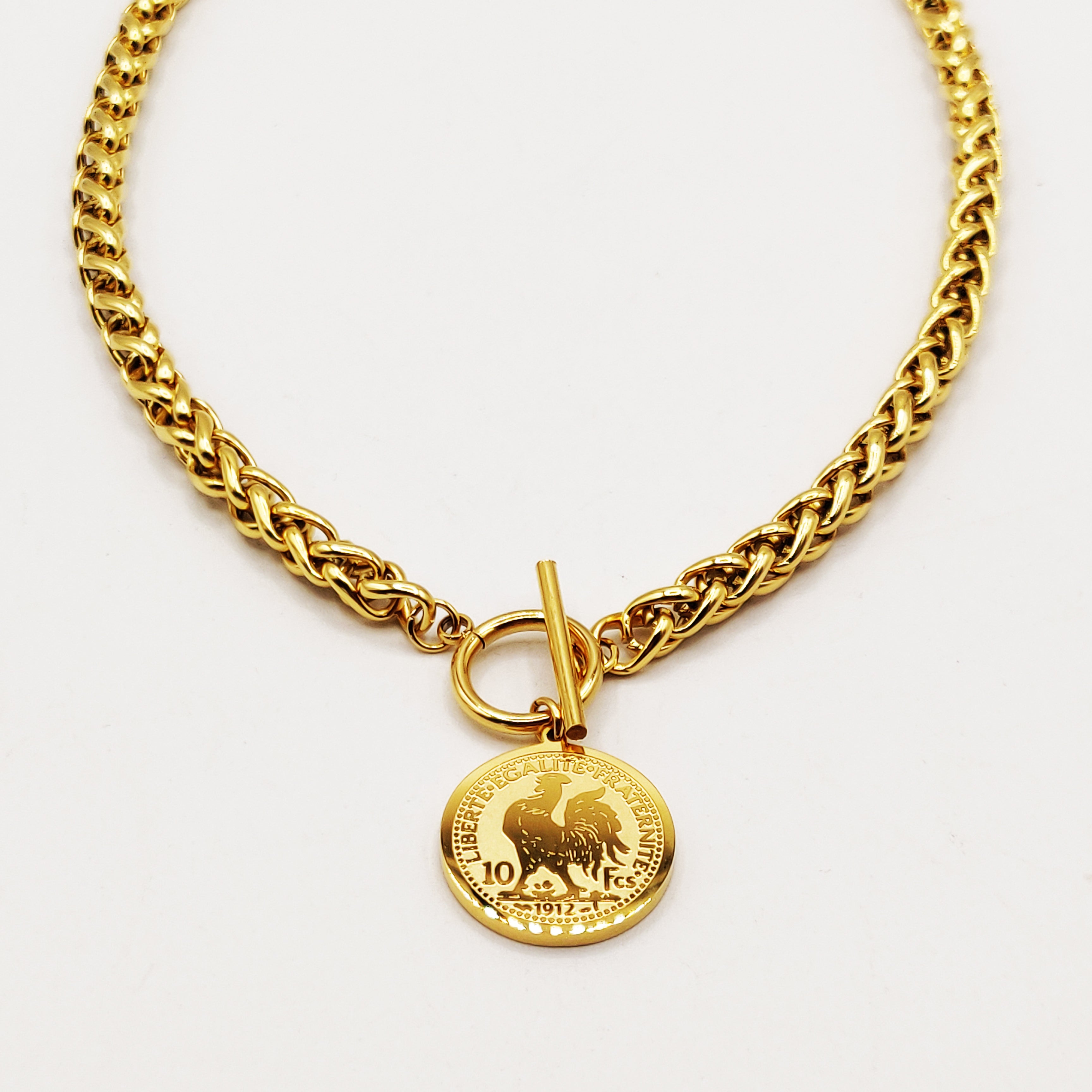 Collier Torsade Louise Coq Luxe