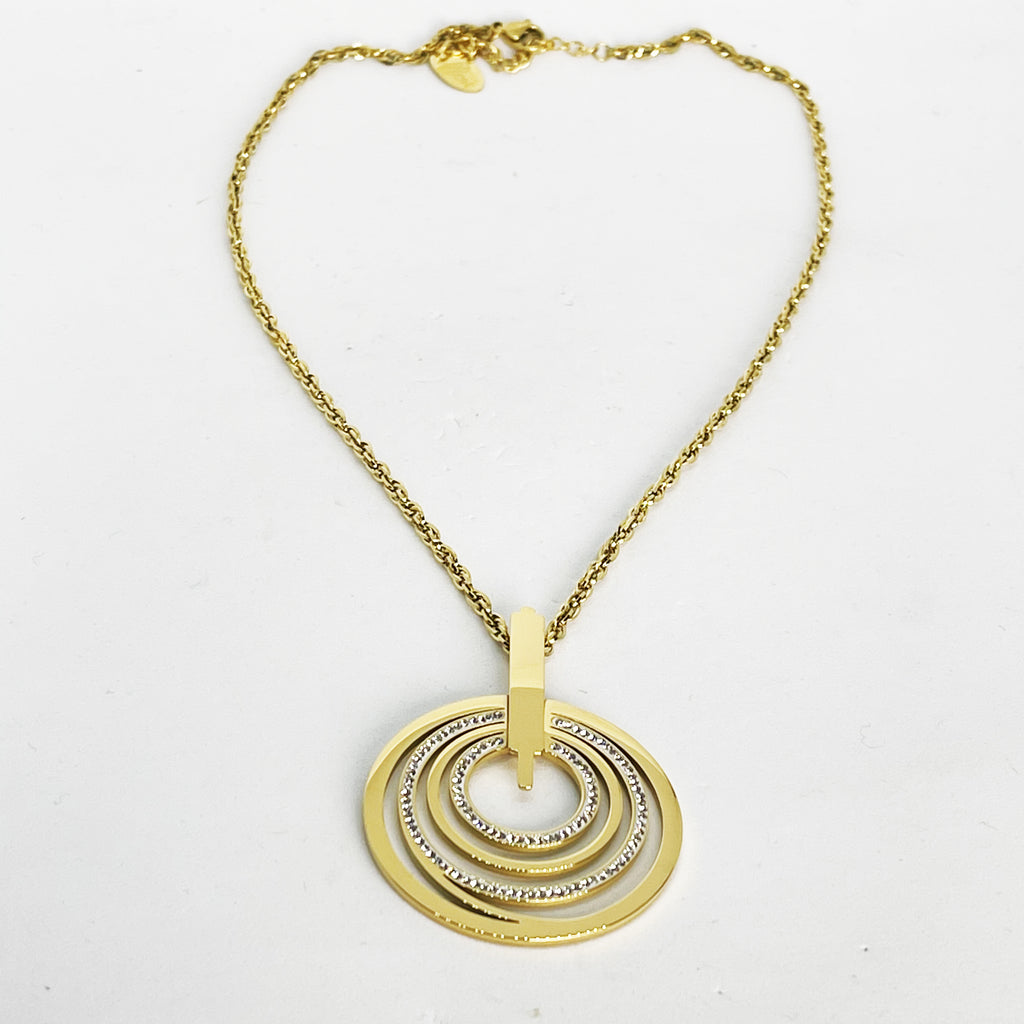 Collier Torsade Multi Cercles Luxe