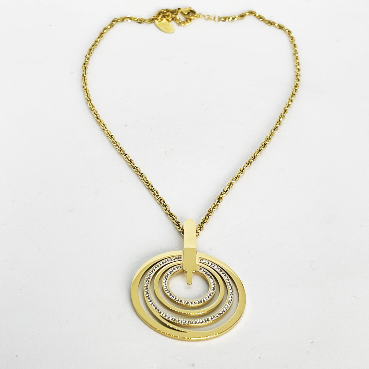 Collier Torsade Multi Cercles Luxe