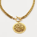 Collier Torsade Pendentif Allah Luxe