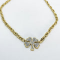 Collier Torsade Trèfle