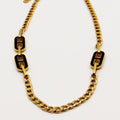 Collier Tresse 3 ᗡD Luxe Noirs