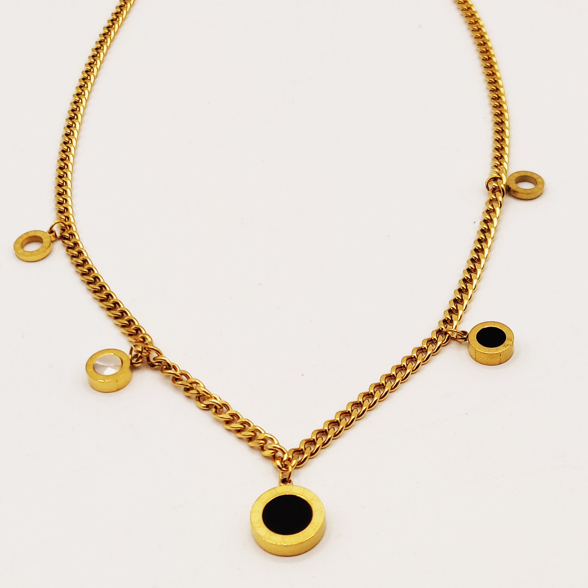 Collier Tresse Cercles Romains Luxe