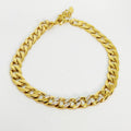 Collier Tresse Cristaux
