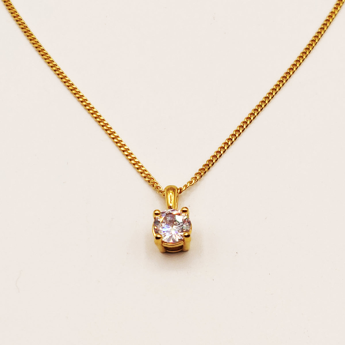 Collier Tresse Cristal Simple