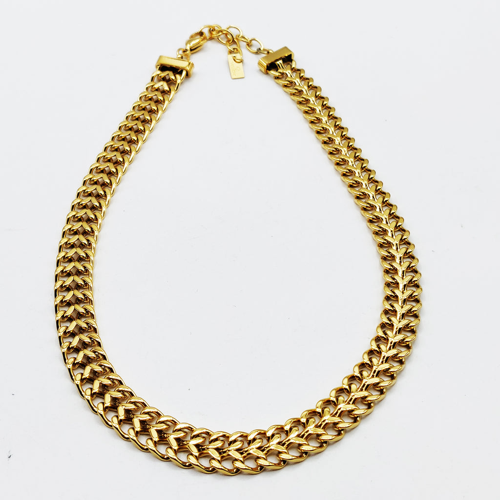 Collier Tresse Double Luxe
