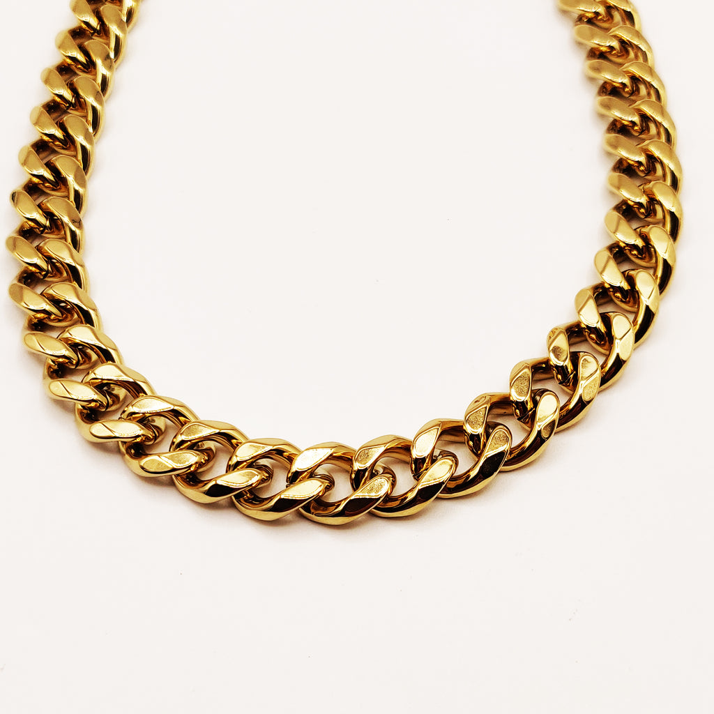 Collier Tresse Épaisse Luxe