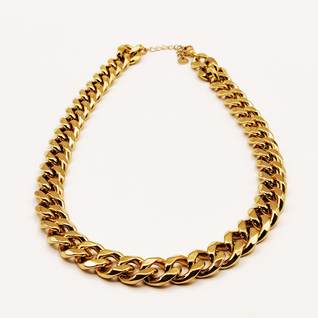 Collier Tresse Épaisse Luxe