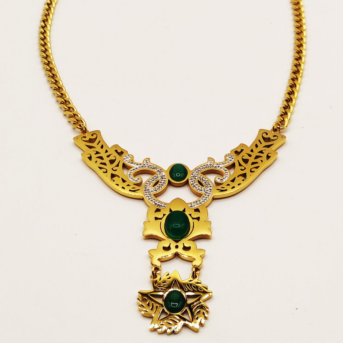 1.61 CARATS ZAMBIEN Émeraude Si / Diamant H Halo Clou Boucles 14k or 1.61 CARATS ZAMBIEN Émeraude Si / Diamant H Halo Clou Boucles 14k or