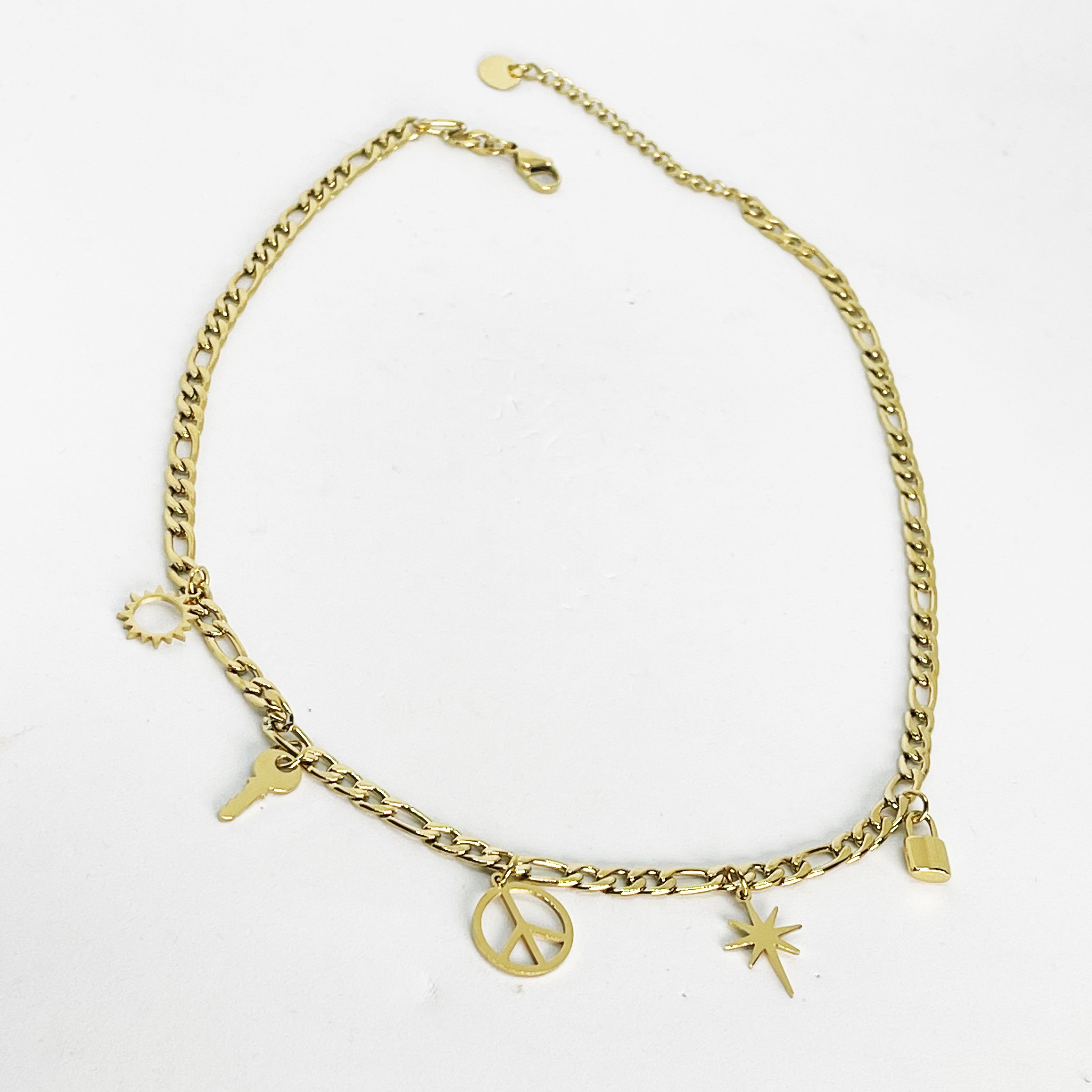 Collier Tresse Peace And Love