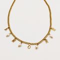 Collier Tresse Perles Amore Luxe