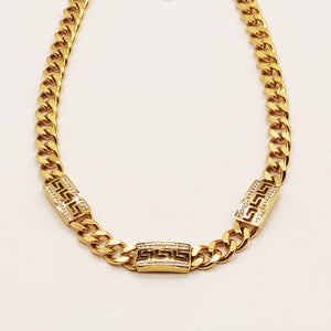 Collier Tresse V Luxe