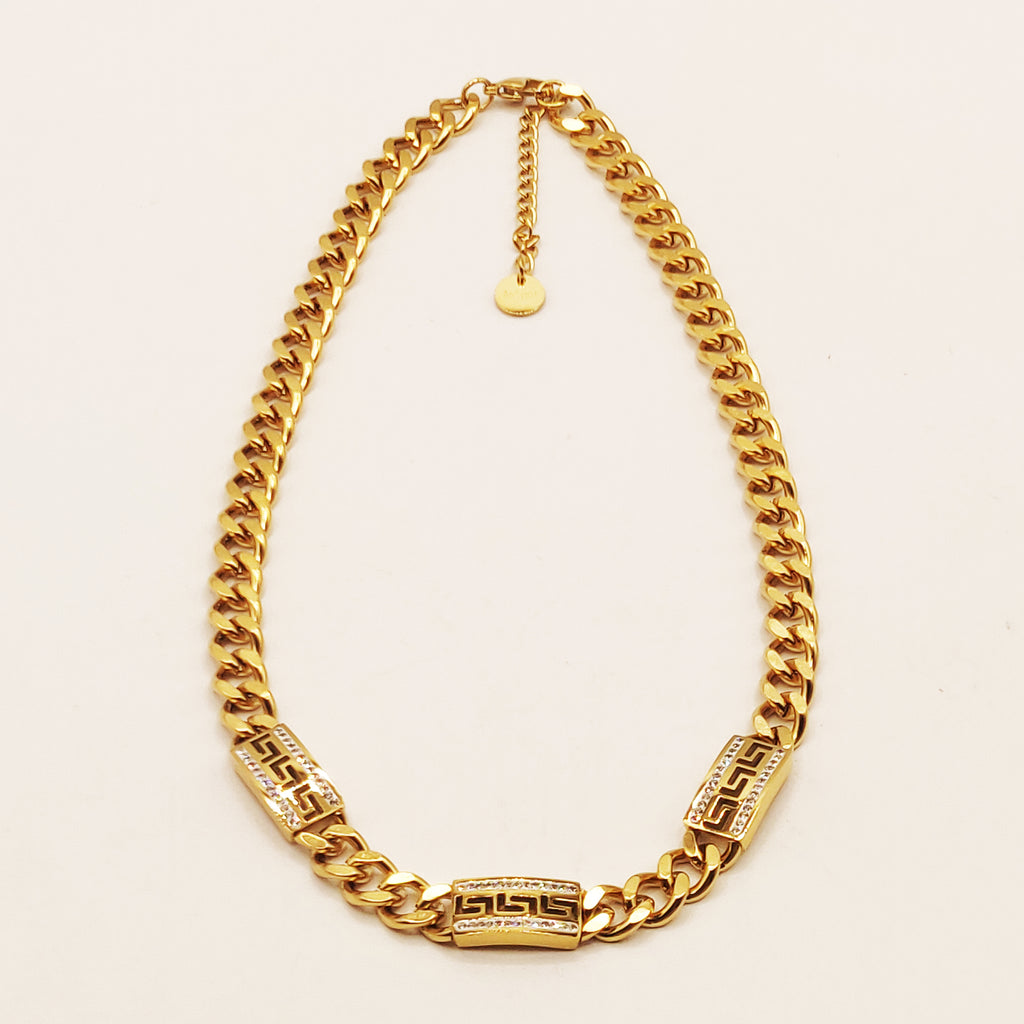 Collier Tresse V Luxe
