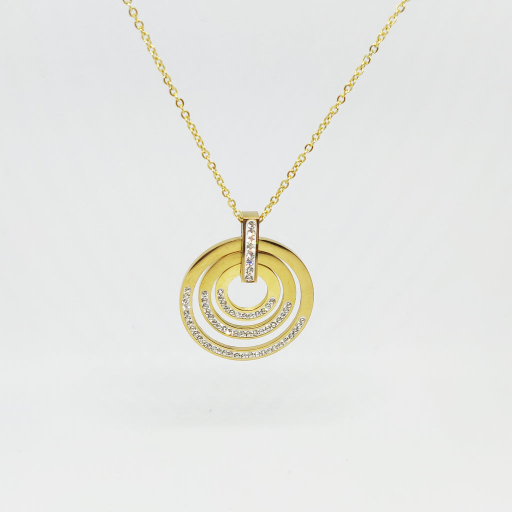 Collier Triple Cercle Luxe