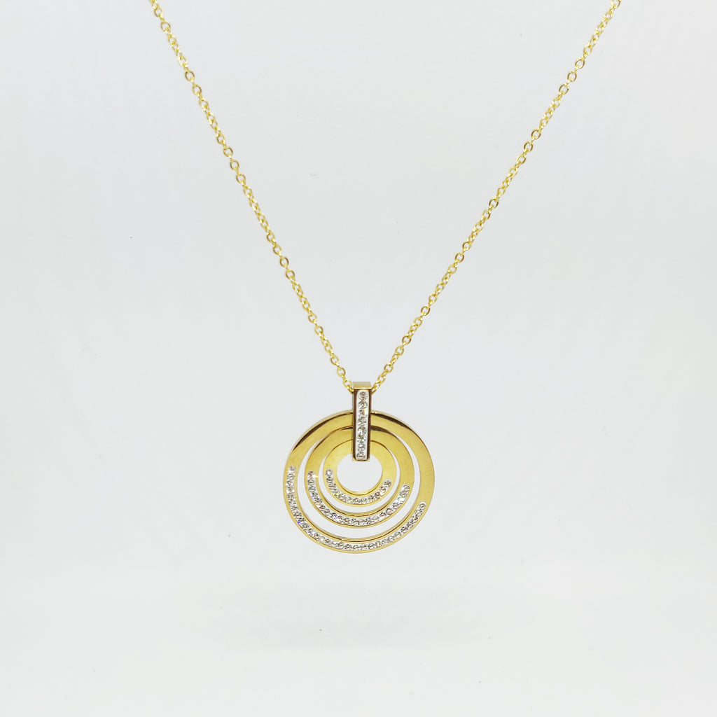 Collier Triple Cercle Luxe