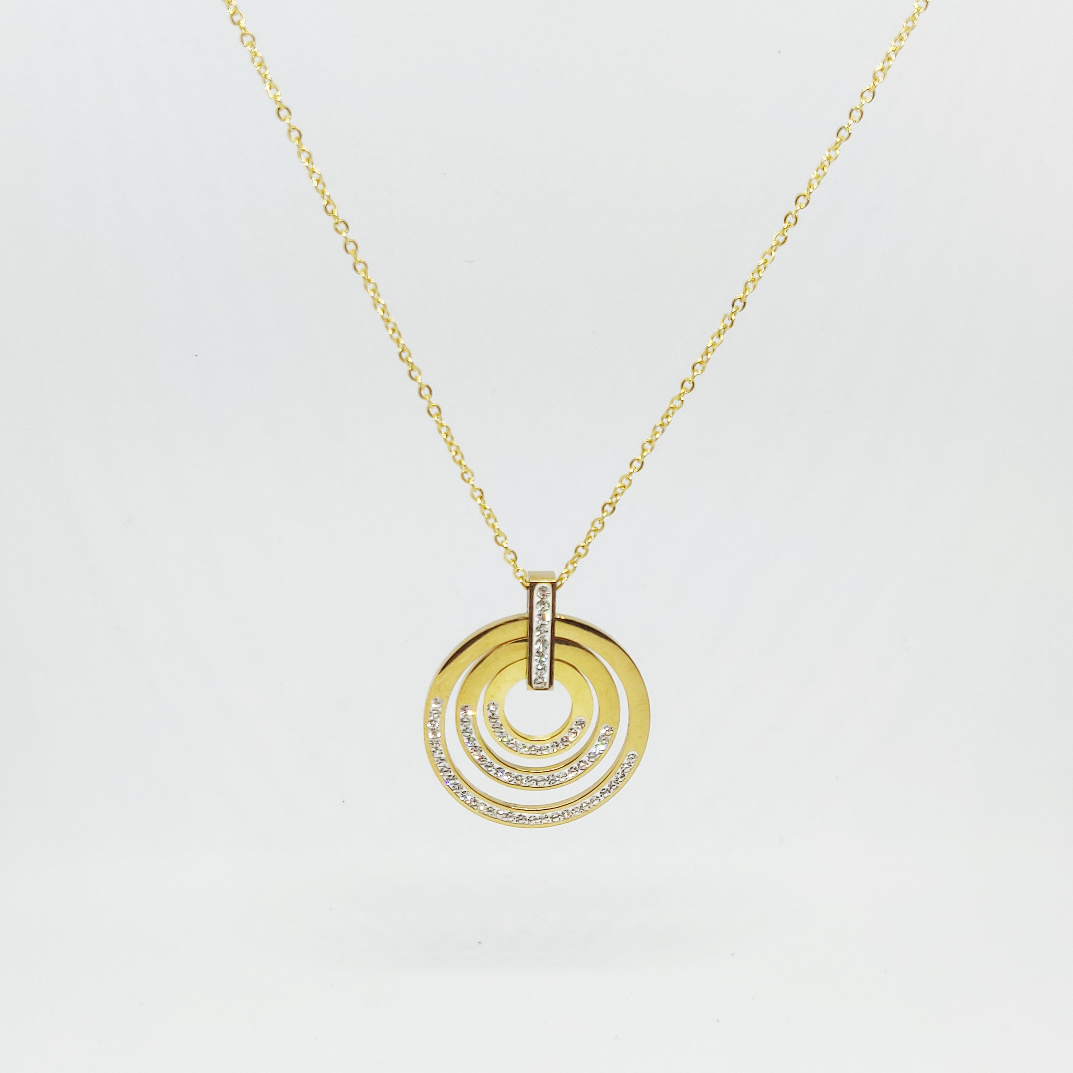 Collier Triple Cercle Luxe